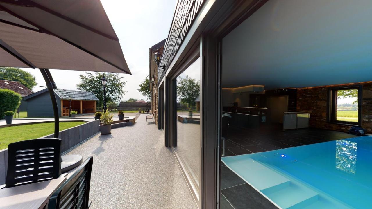 Ferienhof A&B Wellness Villa 12 Personen Hunningen Bagian luar foto
