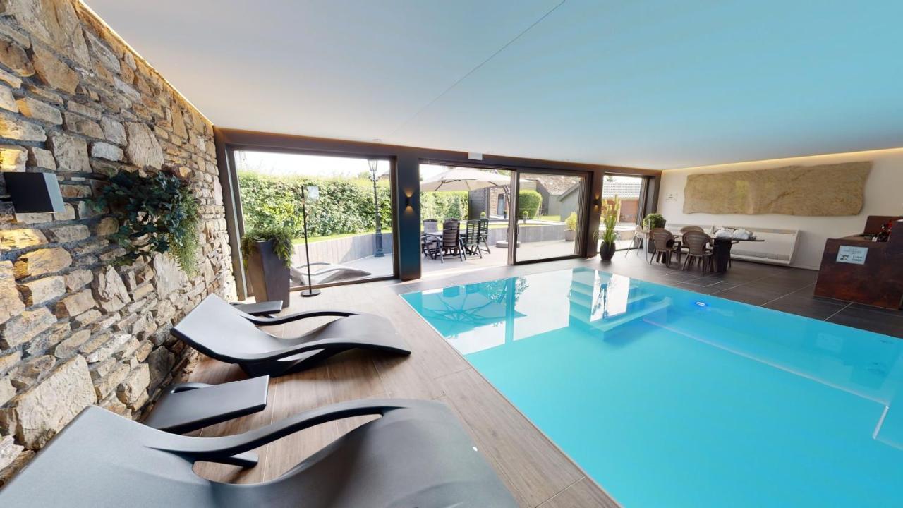 Ferienhof A&B Wellness Villa 12 Personen Hunningen Bagian luar foto