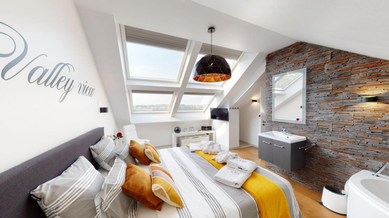Ferienhof A&B Wellness Villa 12 Personen Hunningen Bagian luar foto