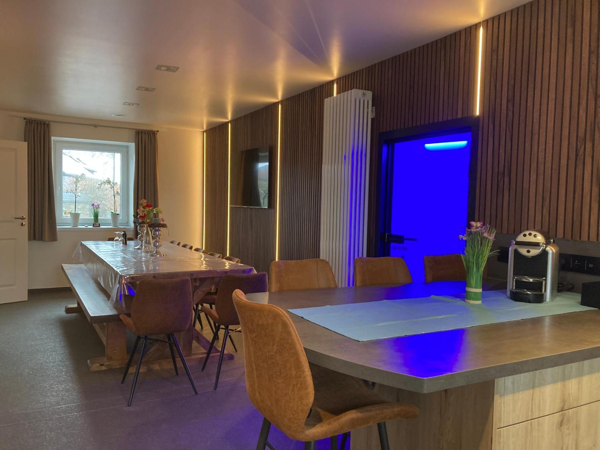 Ferienhof A&B Wellness Villa 12 Personen Hunningen Bagian luar foto